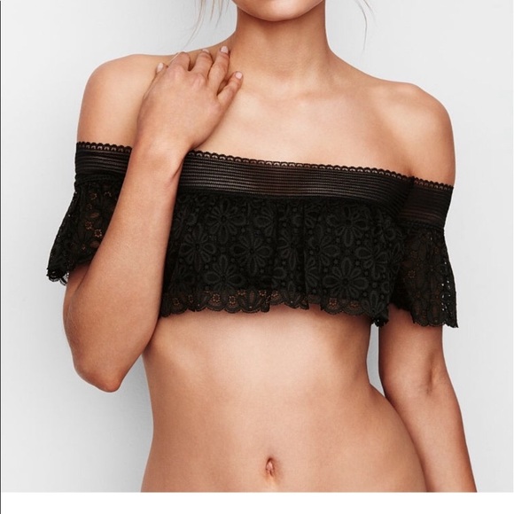 Victoria's Secret Other - Victoria’s Secret bralette black lace medium